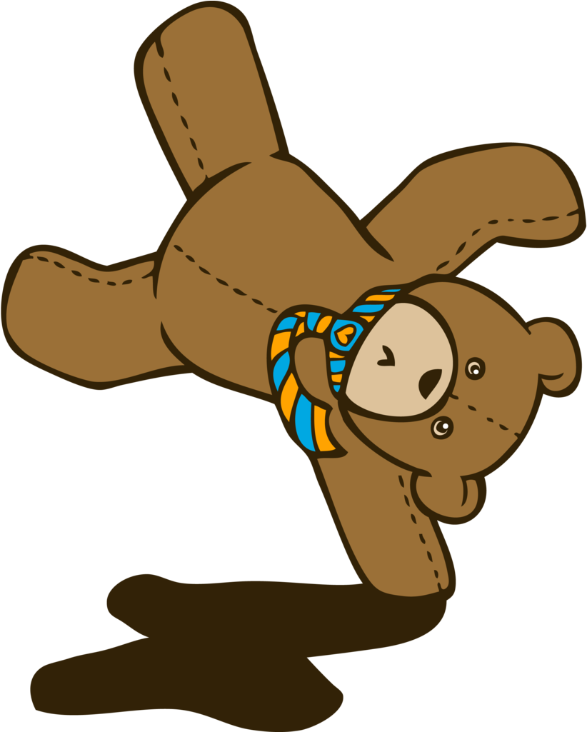 Cartwheel Bear By Vertigosia - Cartwheeling Bear (1024x1024)