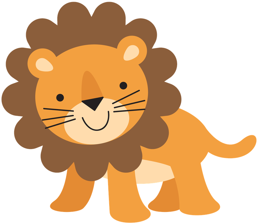 Baby Lion Clip Art (900x780)