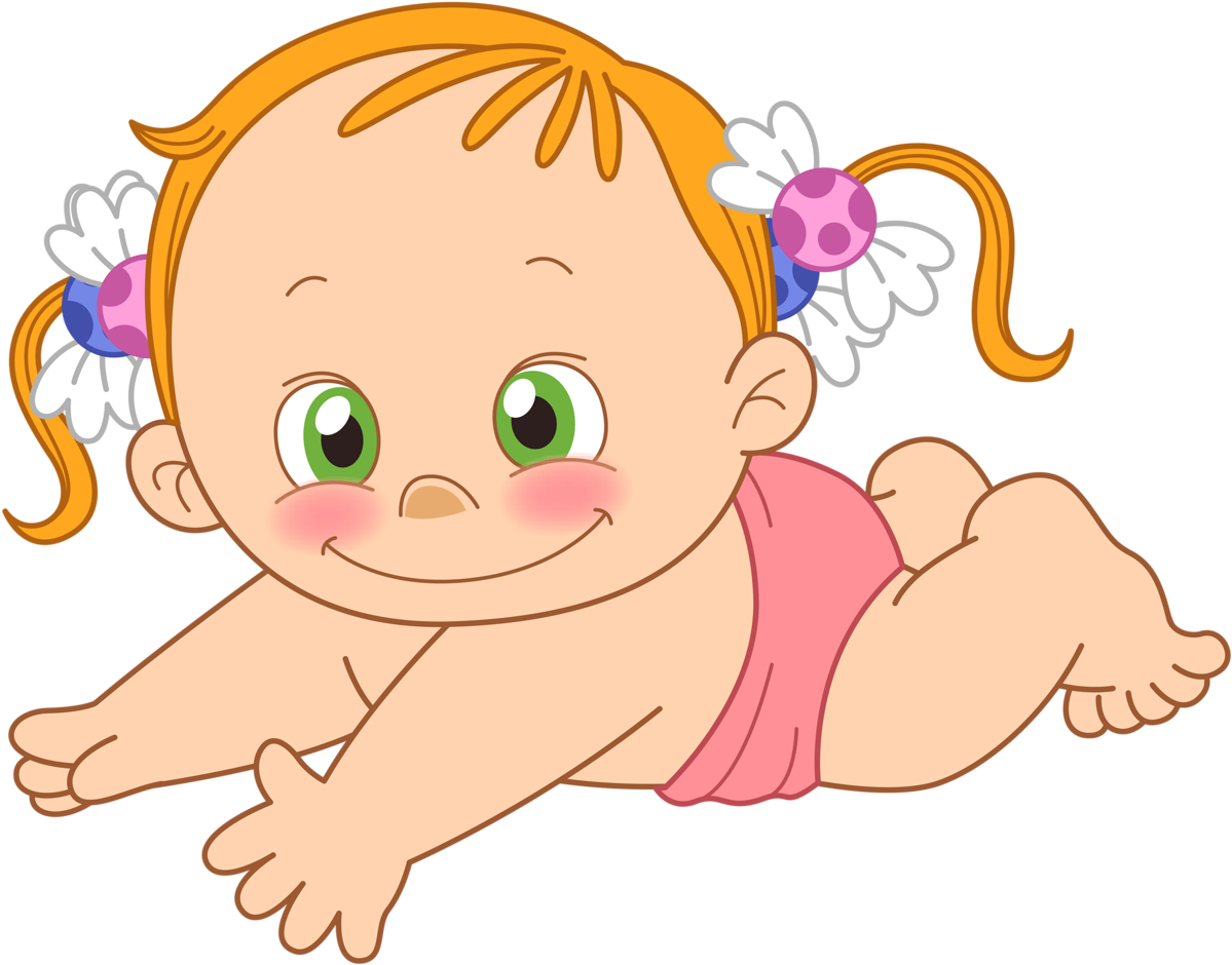 Bebê & Gestante - Desenho Bebe Menina Png (1280x981)