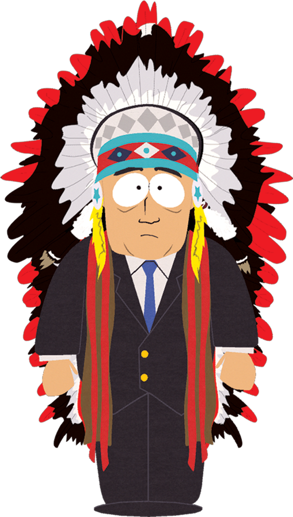 Chief Runs With Premise - South Park Casino (700x1080)