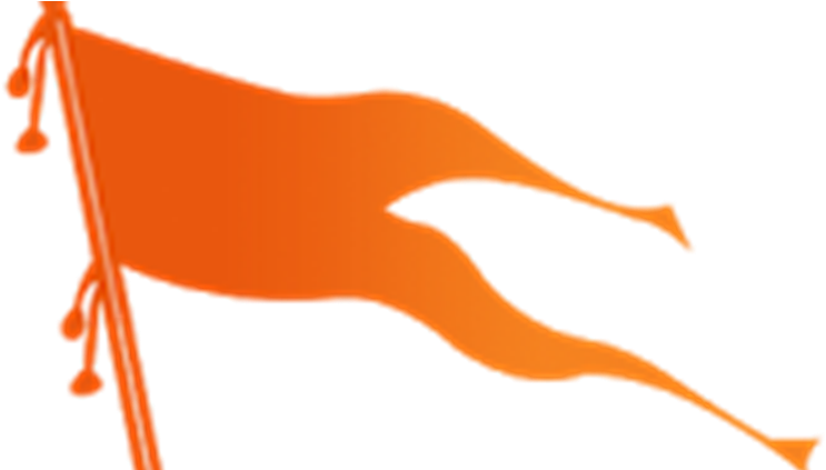 Rss, Mohan Bhagwat, Aap, Aap Leader, Ashutosh Aap, - Shivaji Orange Flag Png (759x422)