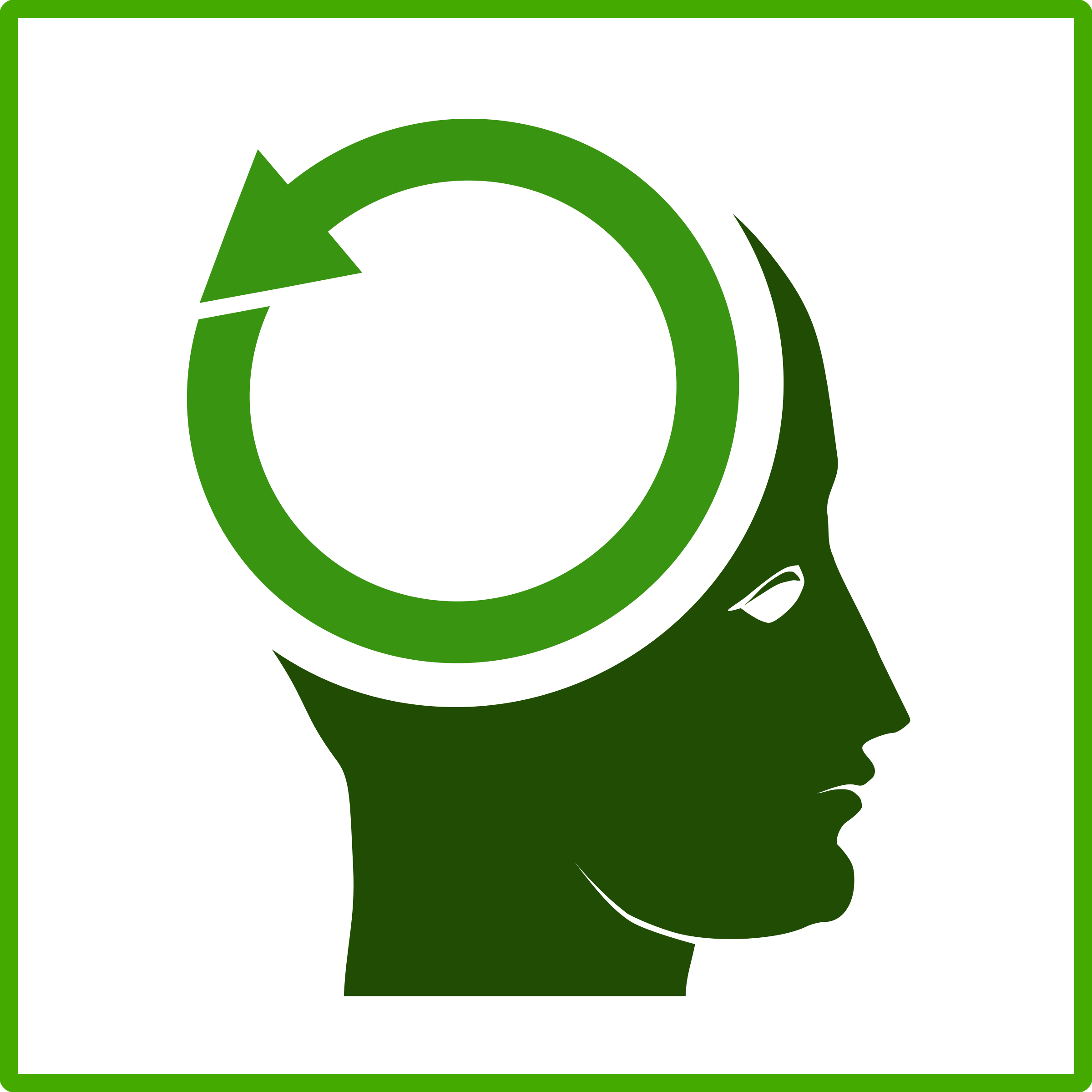 Big Image - Think Green Icon Png (2400x2400)