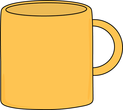 Yellow Mug - Mug Clip Art (500x448)