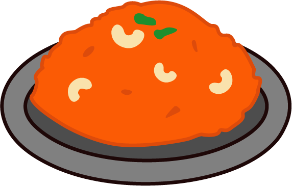 Download Graphic Patterns - Cartoon Indian Food Png (572x365)