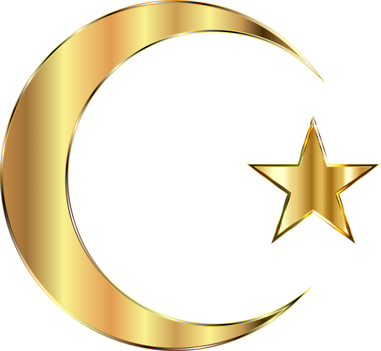 Elegant Star Cliparts 14, Buy Clip Art - Gold Crescent (782x720)