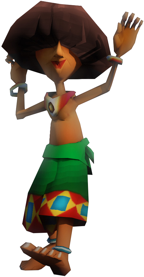 Tribesman - Crash Bandicoot Shield Native (478x915)
