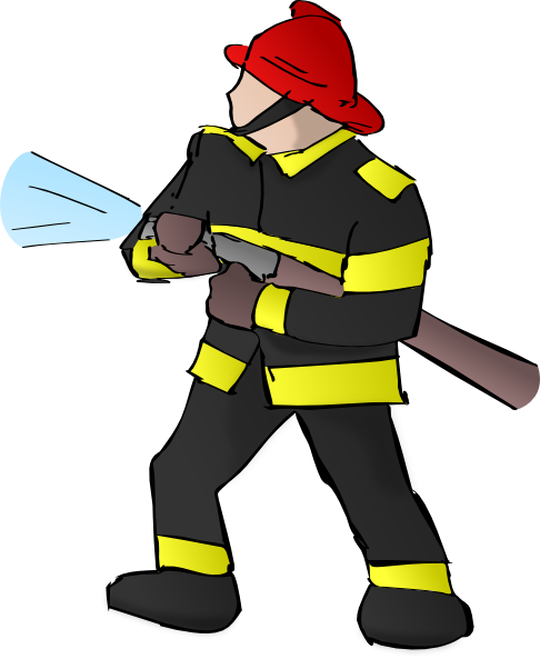 Free Firefighter Clip Art Download Danasojdb Top - Actividades Causa Y Efecto (486x593)