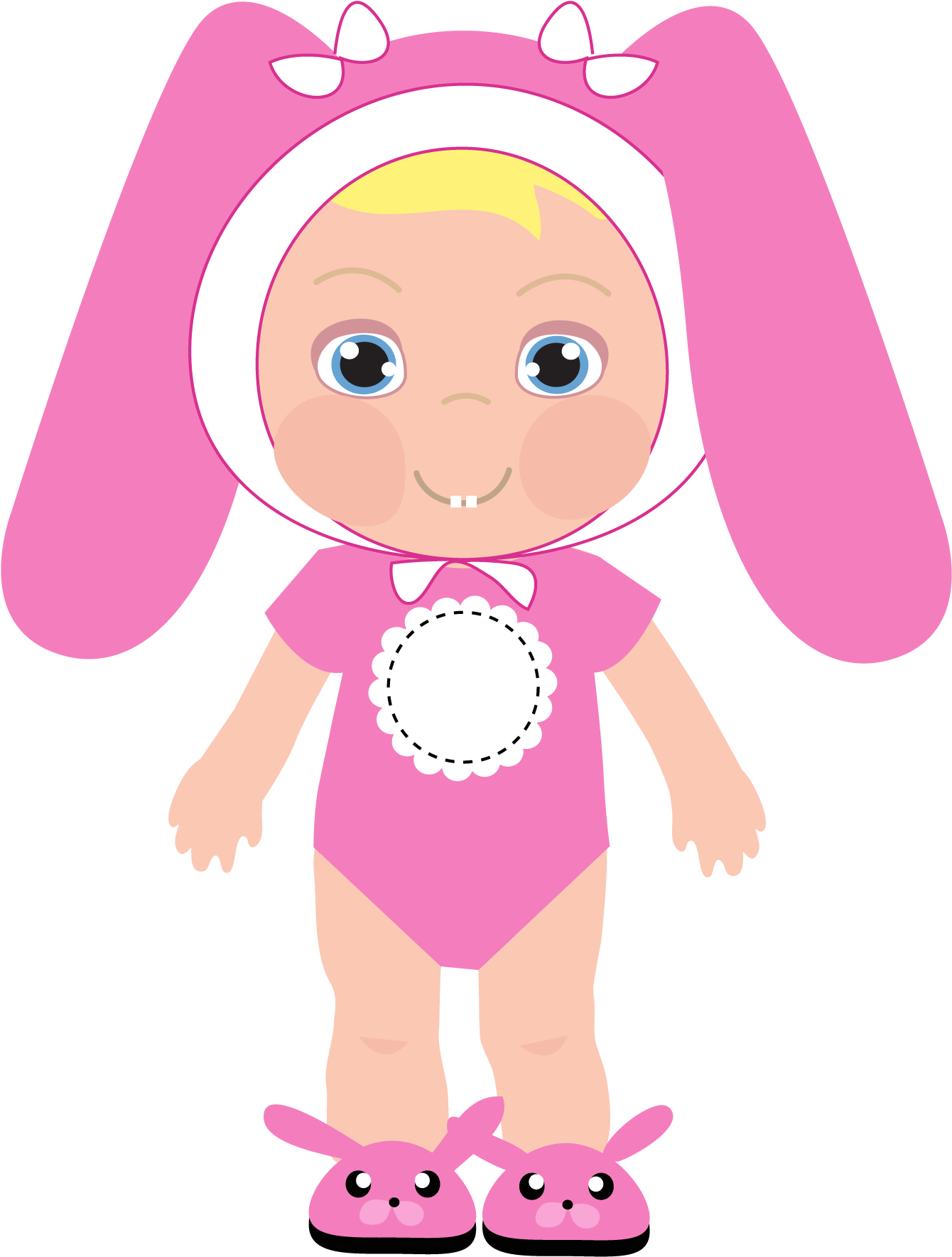 Free Baby Girl Clipart Pictures Clipartix - 1 Yr Old Baby Clipart (1435x1834)