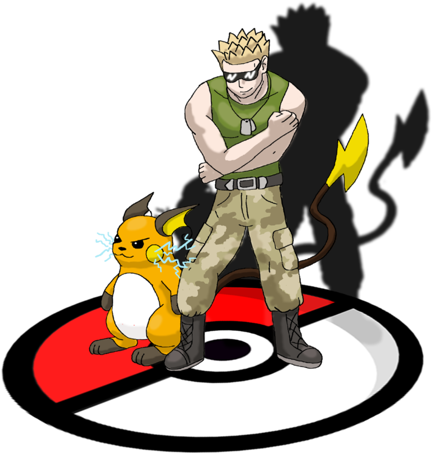 Major Bob's Pokemon Team By Wolengel - Lt. Surge (873x915)
