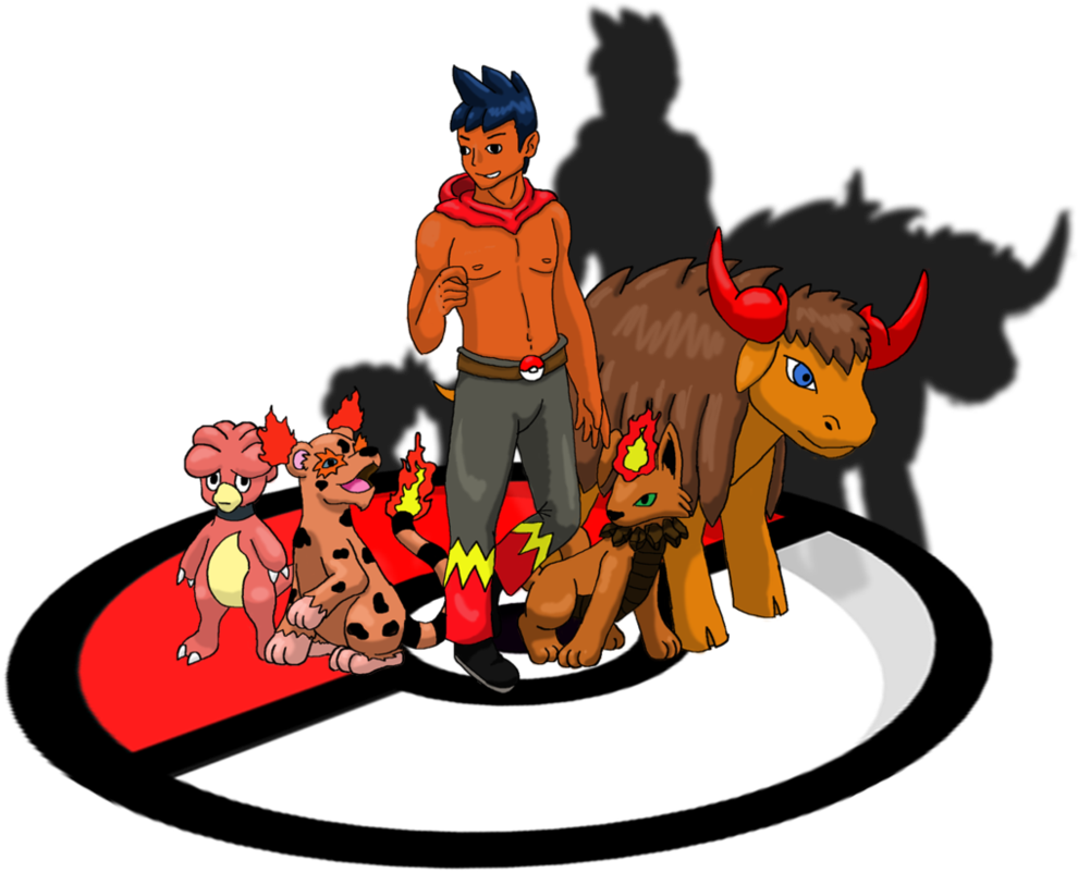 Pokemon Champion Of My First Generation Fakemon By - Cartoon (997x802)