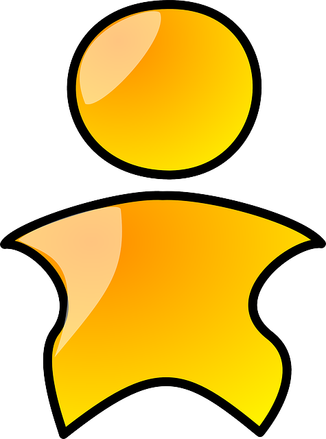 Figure Head, Stick, Symbol, Yellow, People, Buddy, - Figura Persona (475x640)