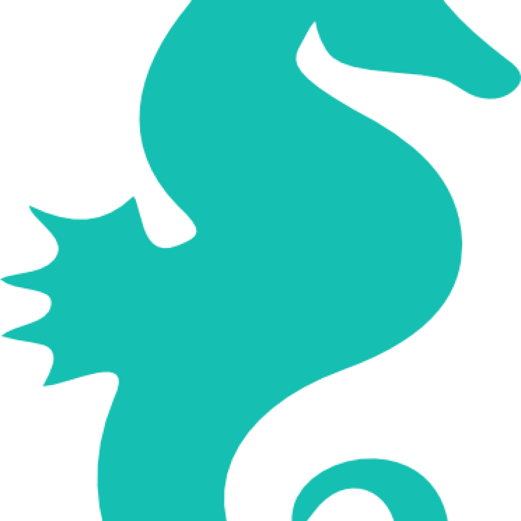 Seahorse Clipart Seahorse Clip Art Free Clipart Panda - Seahorse Silhouette Png (1024x1024)