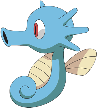 Hi I'm Literally A Seahorse - Horsea Pokemon (450x450)