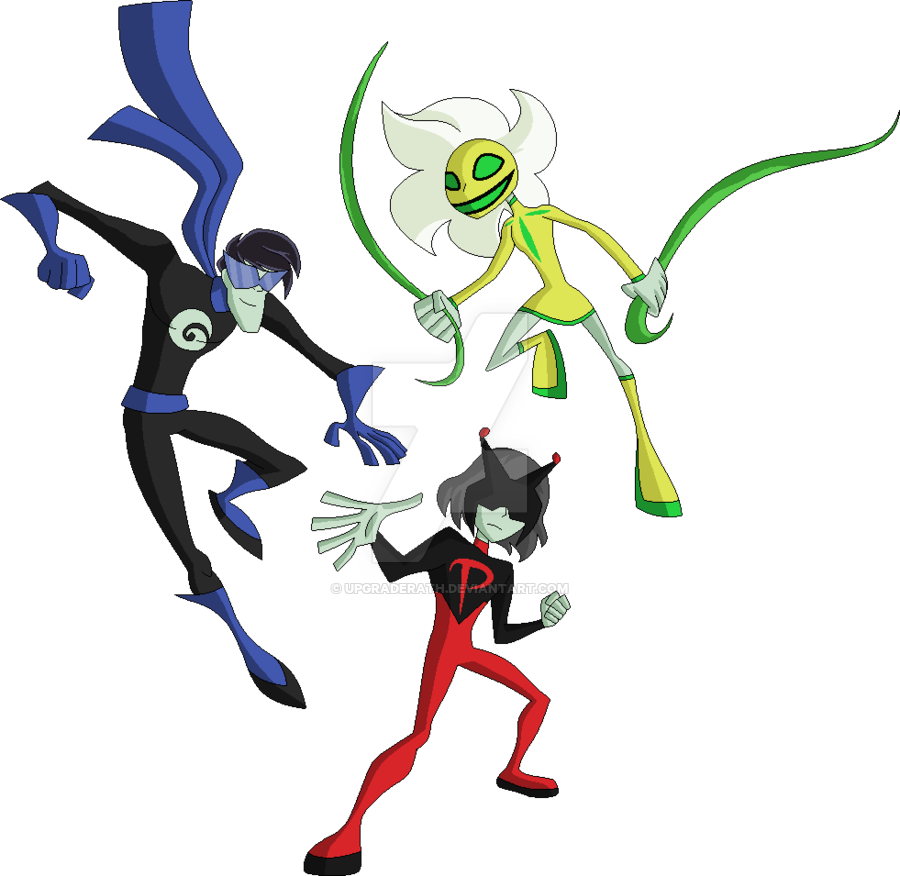 Triple Threat Earth 27 By Upgraderath - Cartoon (900x876)