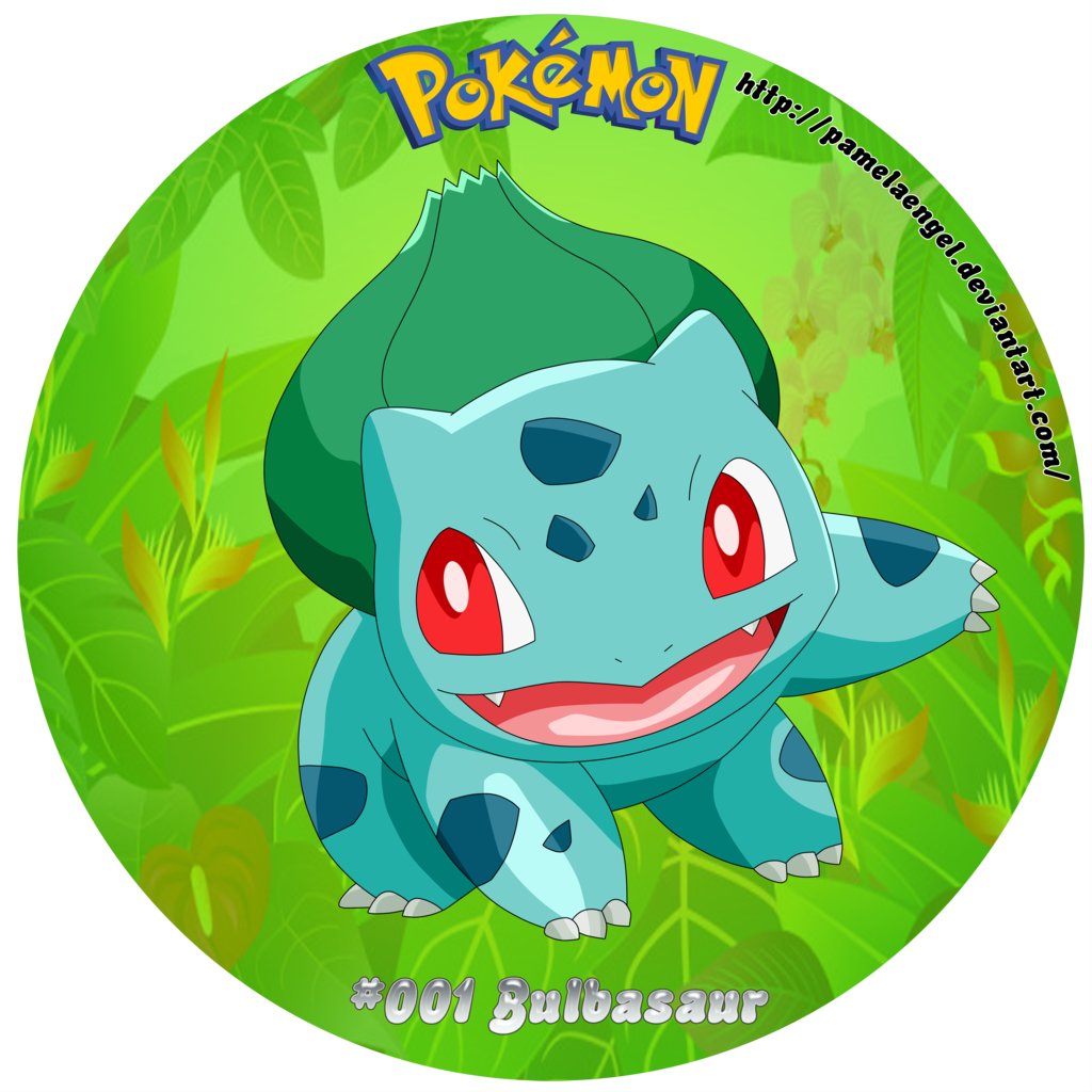 001 Bulbasaur By Pamelaengel 001 Bulbasaur By Pamelaengel - Complete Guide To Drawing Pokemon Volume 1: Pokemon (1024x1024)