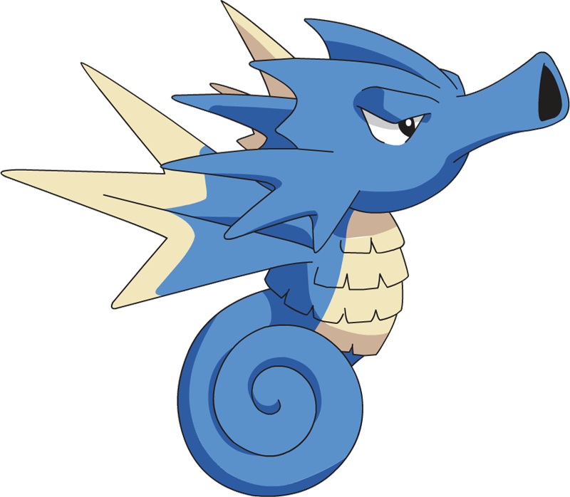 Sea Horse Clip Art Pokemon Images Gallery - Imagenes De Pokemon Seadra (800x698)