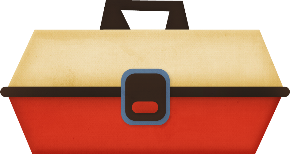 Tacklebox - Fishing Tackle Box Clipart (945x504)