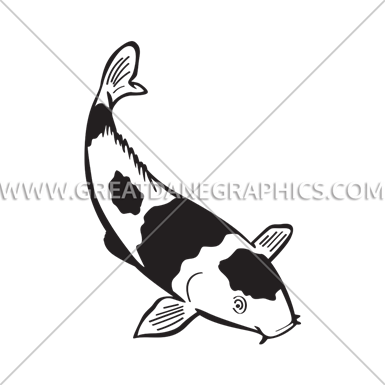 Koi Swim - Koi Svg (385x385)
