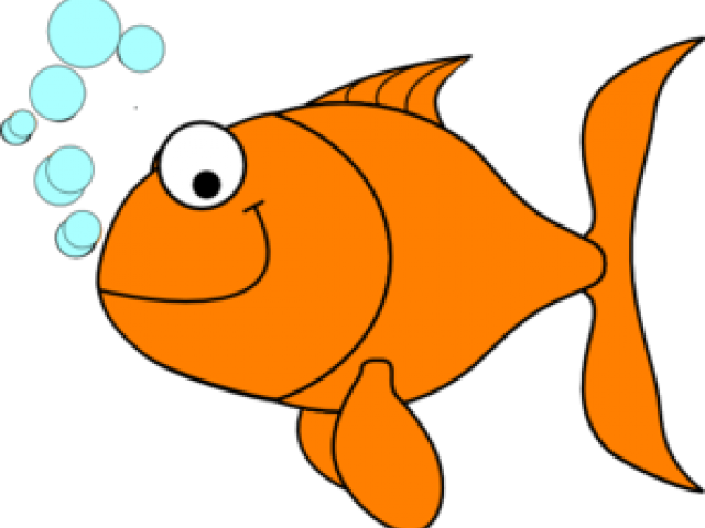 Marine Fish Clipart Goldfish - Fish Clip Art (640x480)