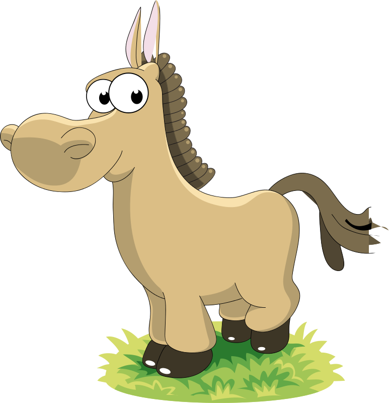 Horse Clip Art - Cute Horse Cartoon Png (773x800)