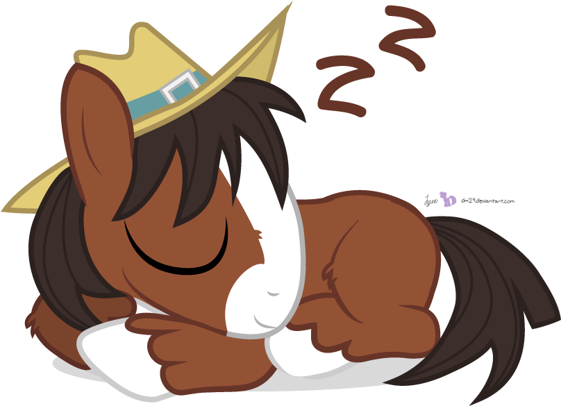 Sleepy Trouble Horse By Dm29 On Deviantart - Cartoon Horse Sleeping (900x650)
