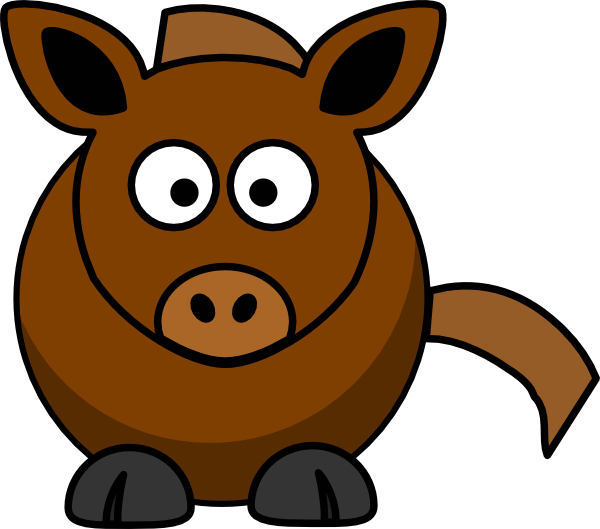 Horse - Clipart - Horse Cliphart (600x529)