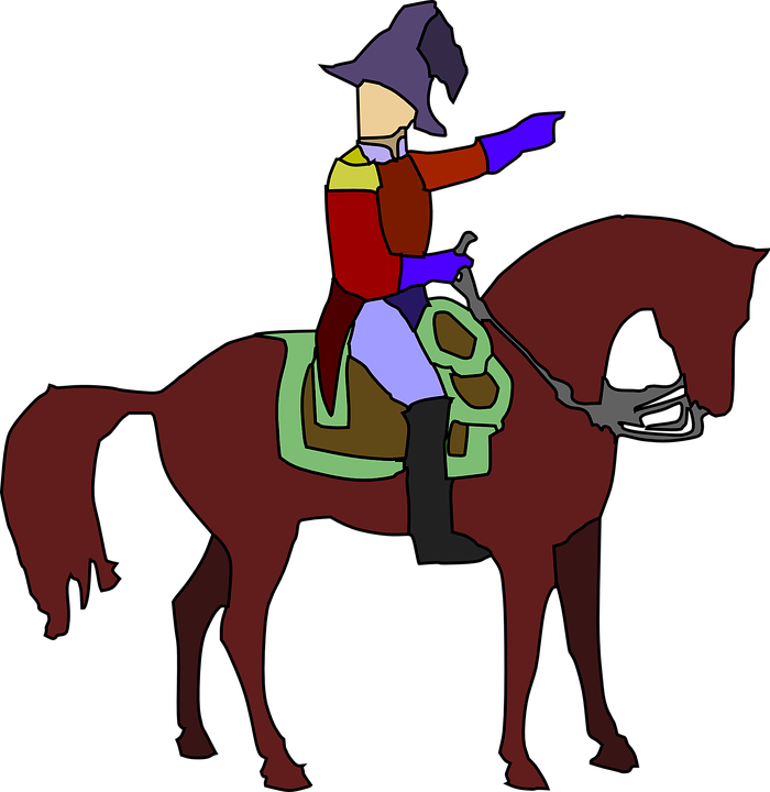 Horse Riding Clipart 26, - Soldier On A Horse (700x720)