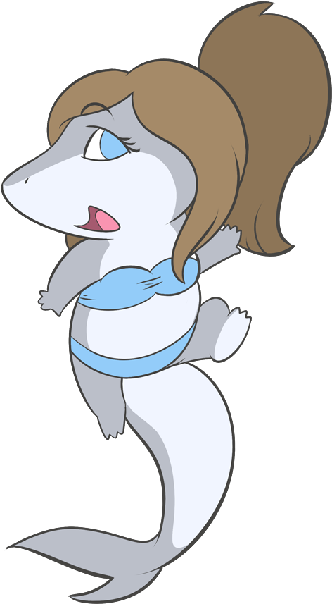 Shark Girls By Robo Shark On Deviantart Rh Robo Shark - Shark (593x900)
