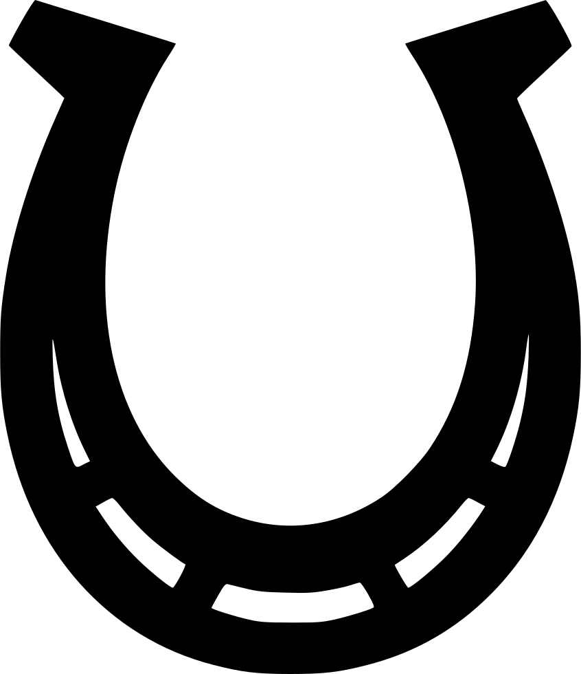 Casino, Fortune, Gambling, Horseshoe, Luck Icon - Horseshoe Png (846x980)