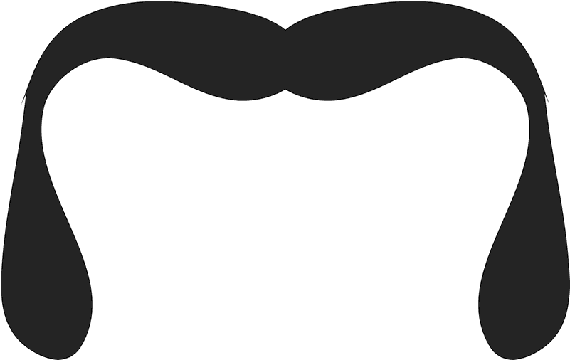 Moustache Clipart Horseshoe - Moustache Clipart Horseshoe (800x800)