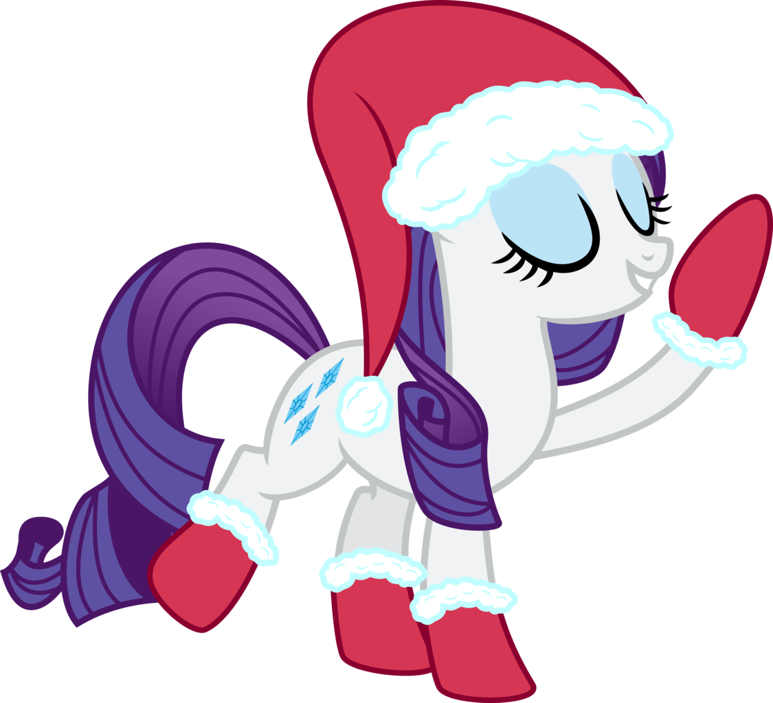 Merry Heartwarming Eve By Baka-neku - Rarity Vector (1125x1024)