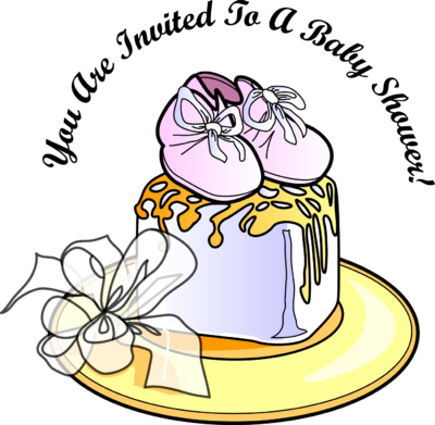 Baby Shower - Baby Shower Pictures Clip Art (400x391)