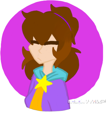 Shooting Star Frisk By Girlninjacat - Illustration (388x388)