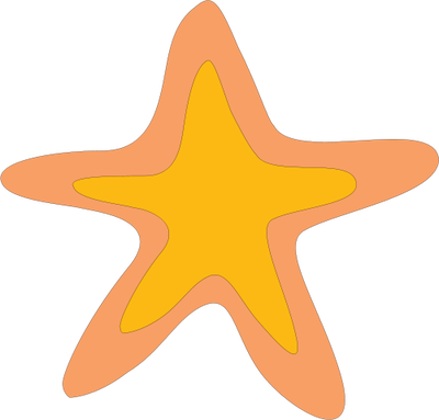 Starfish - Illustration - Lantern Festival (400x383)