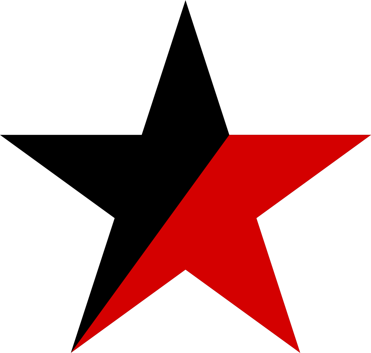 Perfect 5 Point Star (1200x1142)