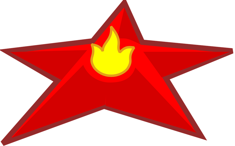 Pictures Of Red Stars 6, Buy Clip Art - Estrellas De Fuego Png (960x598)
