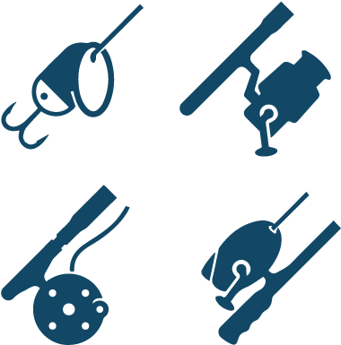 New & Used Equipment - Fly Fishing Rod Icon (400x400)
