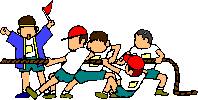 Child Clipart Teamwork - Teamwork Sports Clipart (639x322)