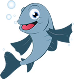 Adopt A Fish - Fish Cartoon Png (346x391)