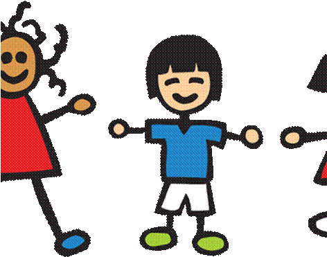 Kids High Five Clip Art Information Sessions Clipart - Summer Free Clip Art (471x407)