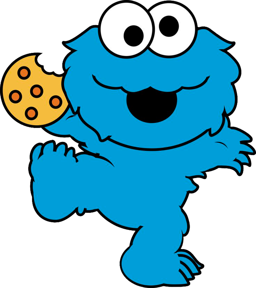 Cookie Monster Clipart (1024x1152)