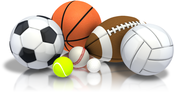 Collage Clipart Sports Ball - Sports Png (800x400)