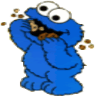 Baby Cookie Monster - Cookie Monster Icon Gif (420x420)