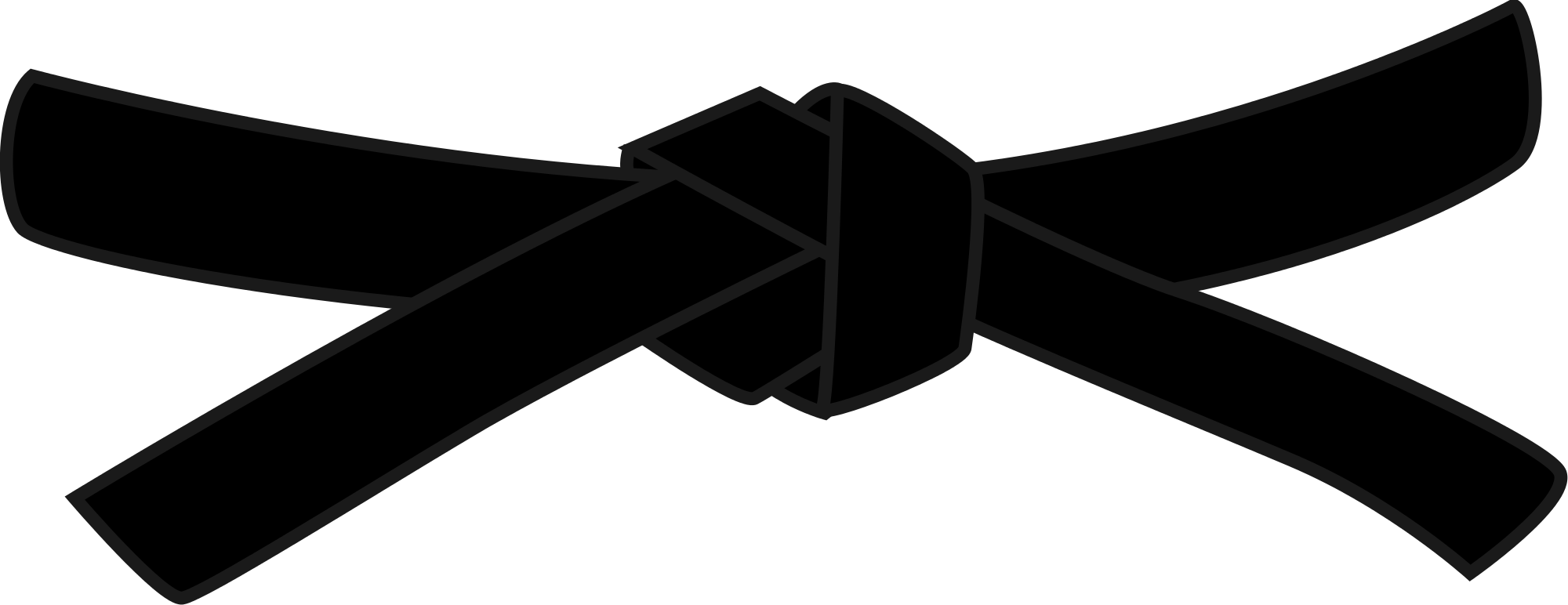 File - Black Belt - Svg - Wikimedia Commons - Karate Black Belt (2000x772)