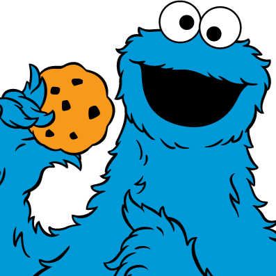 Clipart Cookie Monster - Cookie Monster Clipart (397x397)