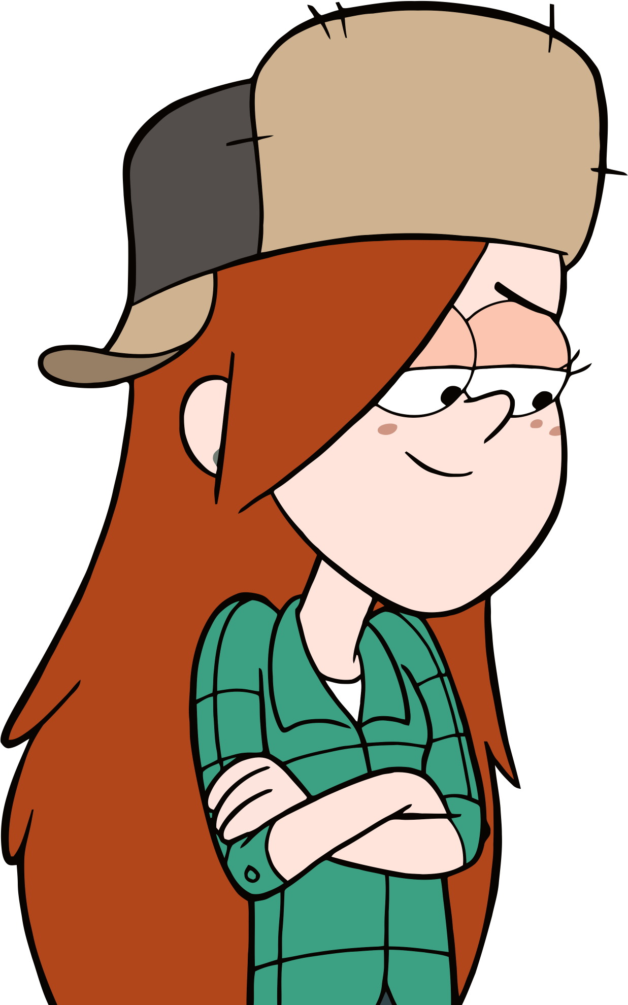 Gravity Falls Characters Wendy (1244x1982)
