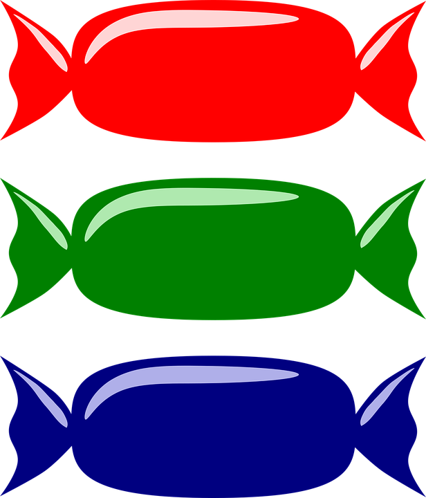 Cookie Monster Clipart 23, - Конфета Вектор Пнг (616x720)