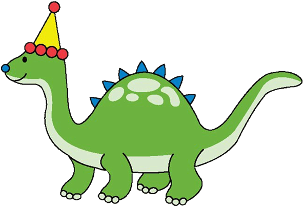 Dinosaur - Dinosaur Birthday Clipart (600x512)