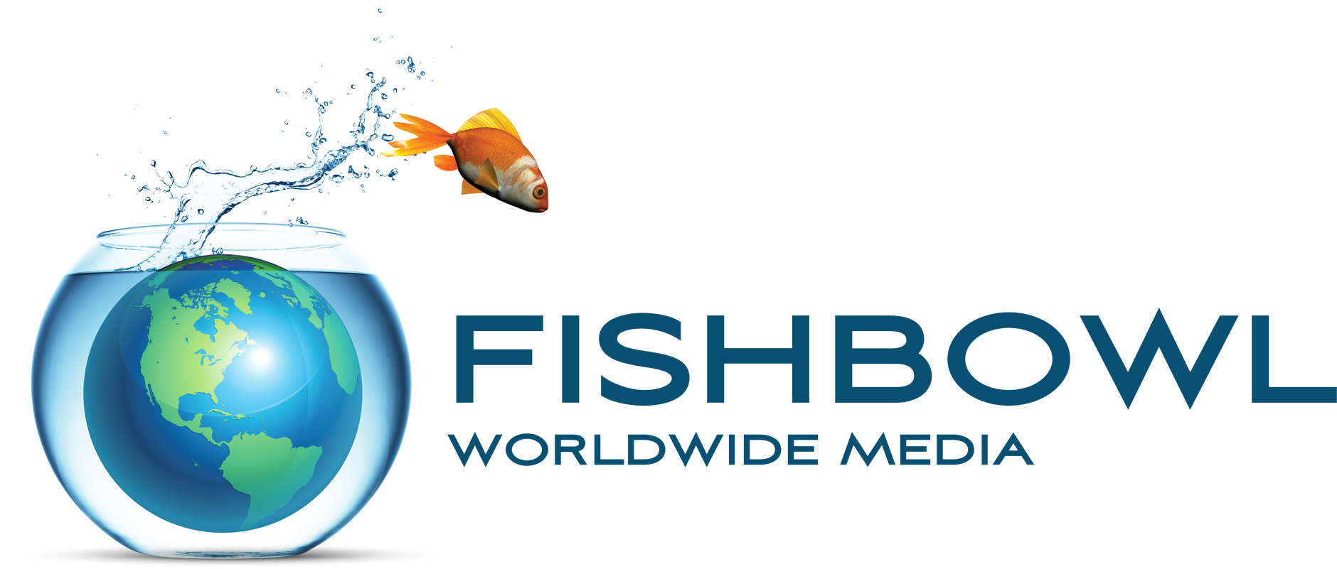 Fish Bowl Picture - Fishbowl Worldwide Media Logo (1920x808)