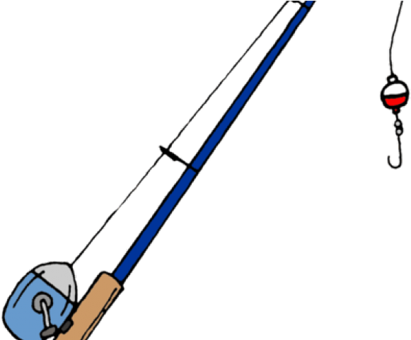 Cartoon Fishing Rod - Fishing Rod Transparent Background (640x480)